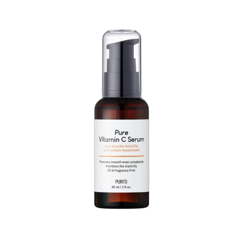 PURITO Pure Vitamin C Serum is a brightening and anti-aging serum formulated with Vitamin C (Ascorbic Acid) to enhance skin radiance, even out skin tone, and reduce the appearance of fine lines. Enriched with hydrating ingredients like Sodium Hyaluronate and soothing Niacinamide, this serum delivers deep hydration while improving skin texture. Bamboo Water and Glutathione provide additional antioxidant benefits, leaving the skin looking revitalized and glowing. Ideal for all skin types, this serum promotes 