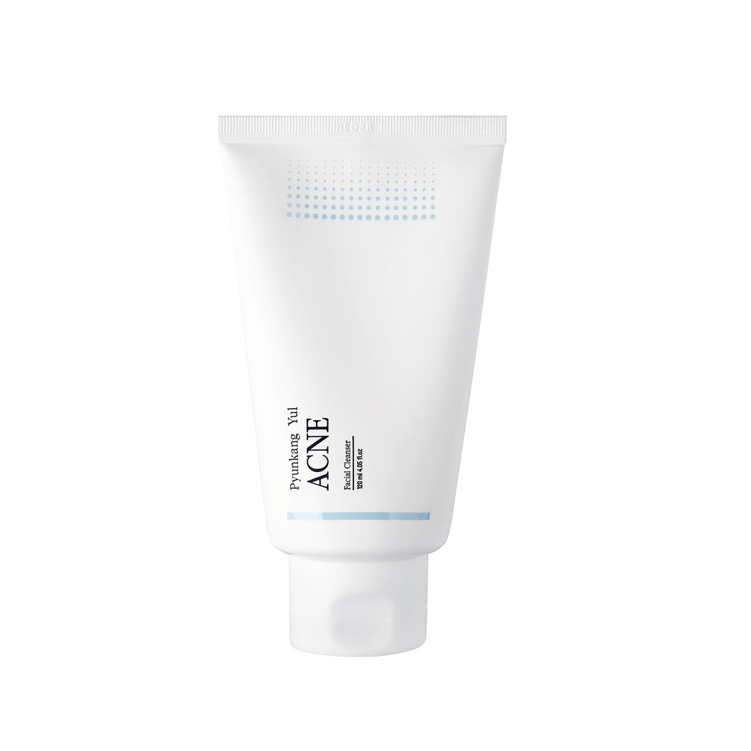 The PYUNKANG YUL Acne Facial Cleanser is a gentle, non-stripping cleanser designed to target acne and soothe irritated skin. Formulated with Salix Alba (willow) bark extract and Centella Asiatica, it helps to clear pores, reduce inflammation, and calm the skin. Enriched with botanical extracts like licorice root and chamomile, it provides a refreshing cleanse while maintaining the skin's natural moisture balance. Ideal for acne-prone and sensitive skin, this cleanser leaves the skin feeling clean, calm, and