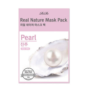 RIRE Real Nature Mask Pearl Pack