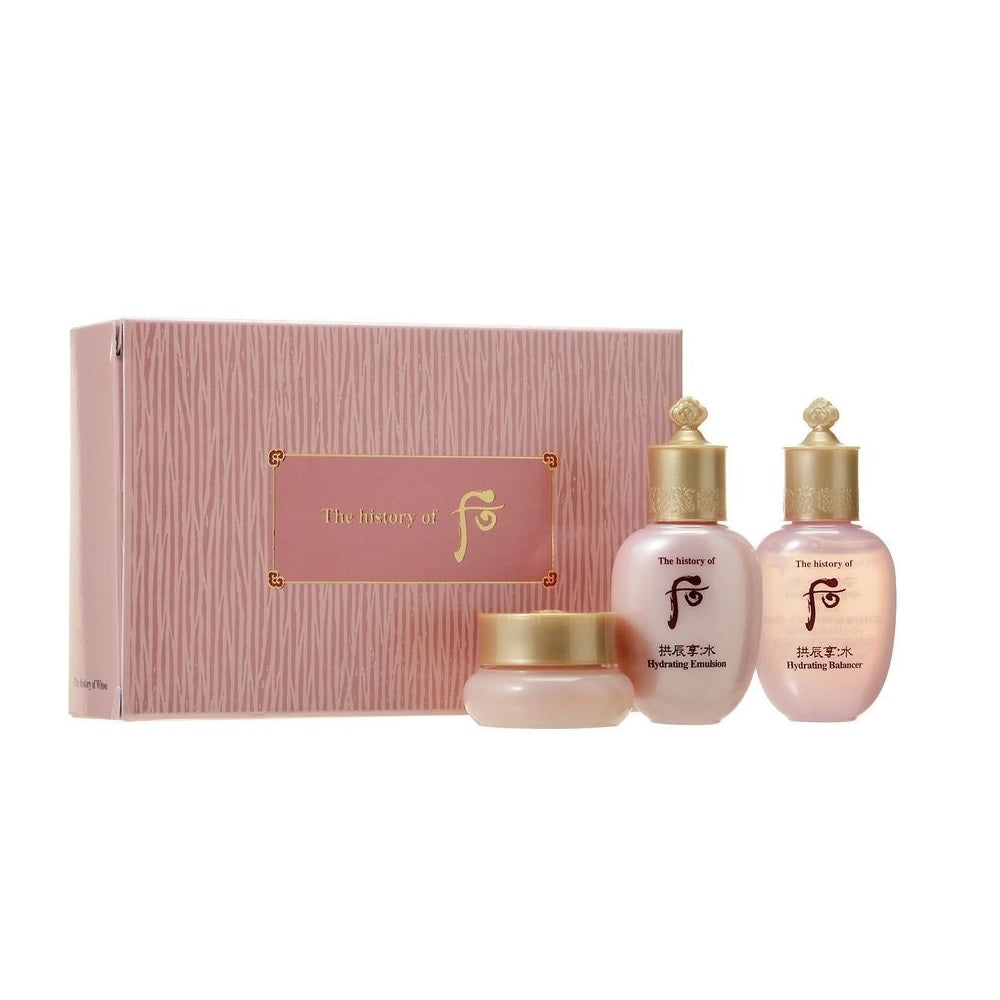 THE HISTORY OF WHOO Gongjinhyang Soo Vital Hydrating 3Pcs Gift Set