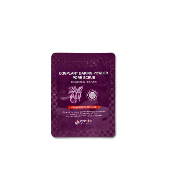 Sample of EYENLIP Eggplant Baking Powder Pore Scrub