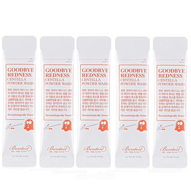 BENTON Goodbye Redness Centella Powder Wash 5pcs Samples