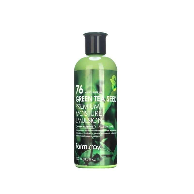 FARM STAY 76 Green Tea Seed Premium Moisture Emulsion 350ml
