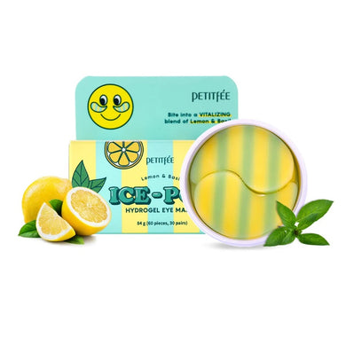 PETITFEE Lemon & Basil Ice-Pop Hydrogel Eye Mask (60pcs)