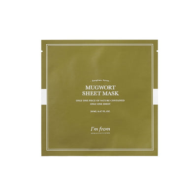 I'M FROM Mugwort Sheet Mask