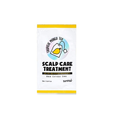 Sample of SUMHAIR Scalp Care Treatment Tropical Mango Tea