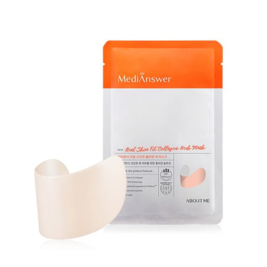 ABOUT ME MediAnswer Collagen Firming Up Neck Mask 9g
