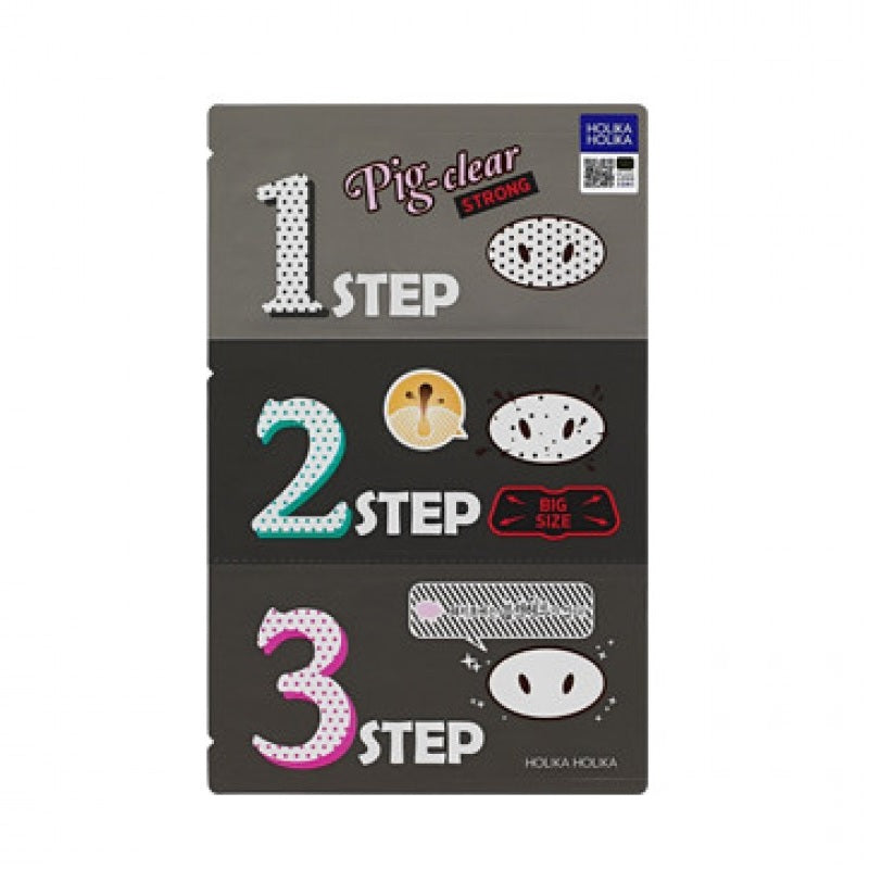 HOLIKA HOLIKA Pig Nose Clear Blackhead 3-Step Kit Strong