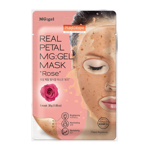 PUREDERM Real Petal Mg:Gel Mask Rose