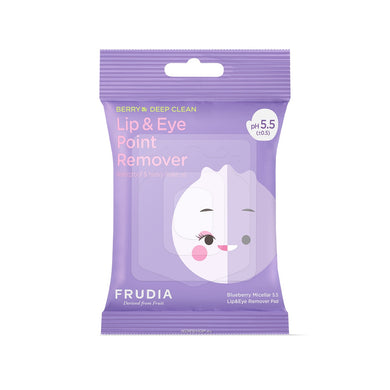 FRUDIA Blueberry Micellar 5.5 Lip & Eye Remover Pad 30pcs