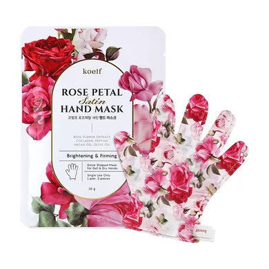 KOELF Rose Petal Satin Hand Mask