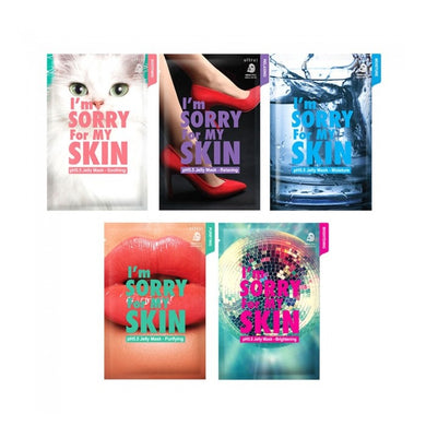 I'M SORRY FOR MY SKIN pH 5.5 Jelly Mask Set